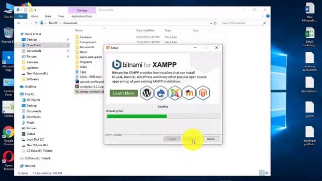 02. Local Server Installation, xampp server installation смотреть онлайн