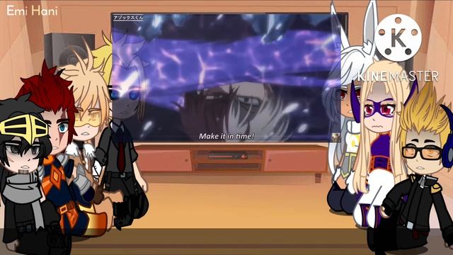 BNHA past PRO heroes react to Todoroki vs Leviathan! [] Emi Hani смотреть онлайн