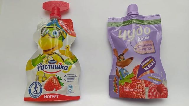 Обзор упаковки йогуртов ТМ Растишка и Чудо детки смотреть онлайн