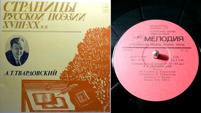 А.Т. Твардовский - Тёркин-Тёркин (глава из поэмы "Василий Тёркин", читает М. Ульянов) смотреть онлайн