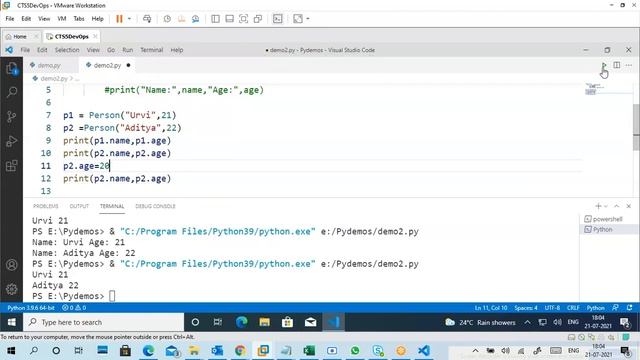 Python part13 Classes смотреть онлайн