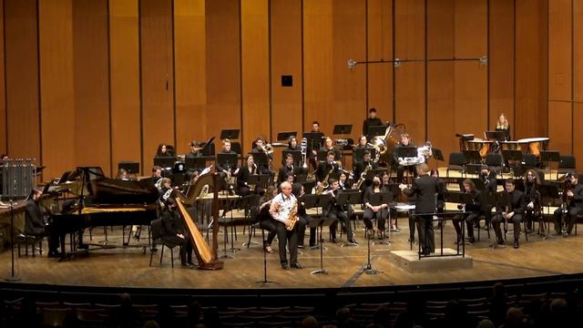 Joel Love's Solace for Alto Saxophone and Wind Ensemble | MSU Symphony Band featuring Joe Lulloff смотреть онлайн
