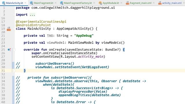 Fragment Constructor Injection with Hilt and Navigation Component смотреть онлайн