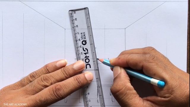How to Draw a Dining Table in 1-Point Perspective смотреть онлайн
