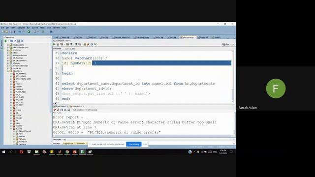 Intro to PL SQL part 4 with Query || Database Application Using PL/SQL смотреть онлайн