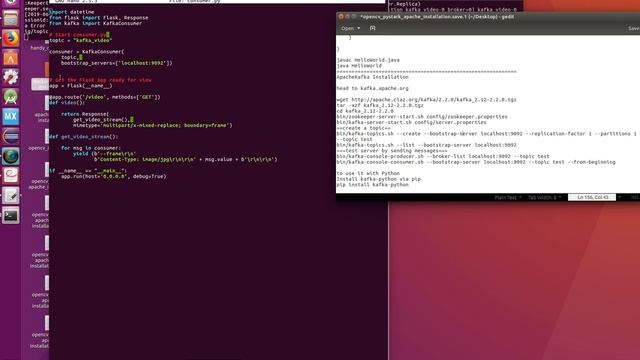 Motion Detection Apache Kafka OpenCV #7 смотреть онлайн