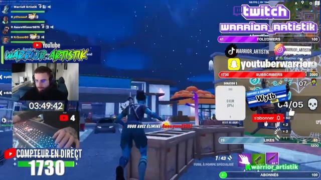 ?LIVE EN DIRECT FORTNITE? CHILL? GAGNE TON SKIN ?Game Abonnés/ CACHE CACHE Défilé de MODE?/BOX FIGH смотреть онлайн
