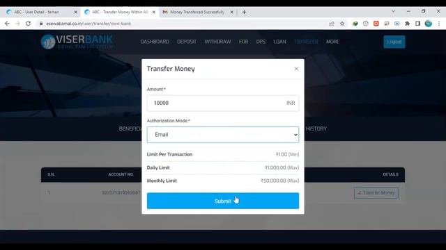 Online Banking Management System With Third party Transfer Using Php And Mysql смотреть онлайн