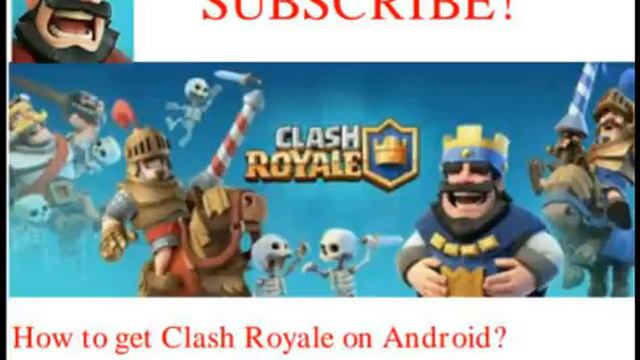 How To Get Clash Royale On Android смотреть онлайн