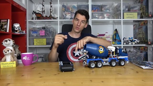 LEGO® Technic 42112 Betonmischer LKW смотреть онлайн