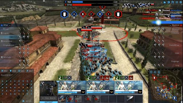 Total War Arena ЗБТ 2 этап Арминий конница бой 2 смотреть онлайн
