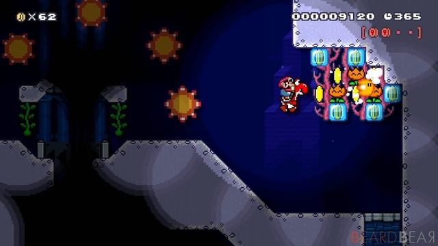 Super Mario Maker 2 - Amazing "Journey Into the Abyss" Level смотреть онлайн