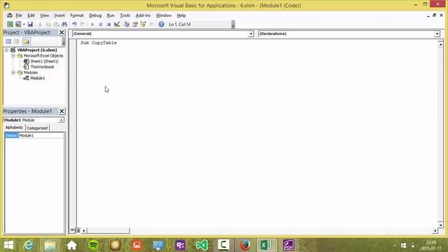 Excel VBA - Copy Table смотреть онлайн