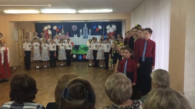 Праздник Песни 2017 4Б 825шк 7 смотреть онлайн