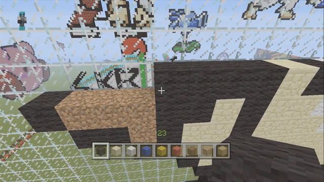 Luffy One Piece Pixel Art Minecraft Tutorial / Como Hacer A Luffy En Minecraft