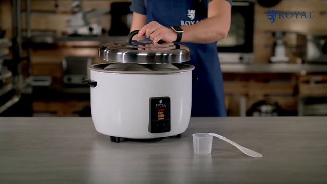 Urządzenie do gotowania ryżu Royal Catering RCRK-13L | Prezentacja produktu смотреть онлайн