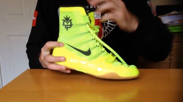 Nike Hyper KO Yellow boxing boot review смотреть онлайн