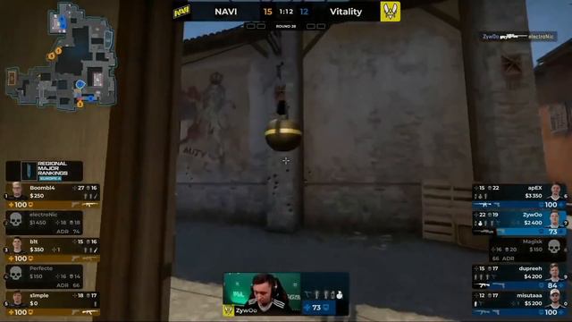 НАВИ В ШАГЕ ОТ МАЖОРА!! - NaVi vs Vitality | PGL Major Antwerp 2022 Europe RMR (CS:GO) смотреть онлайн