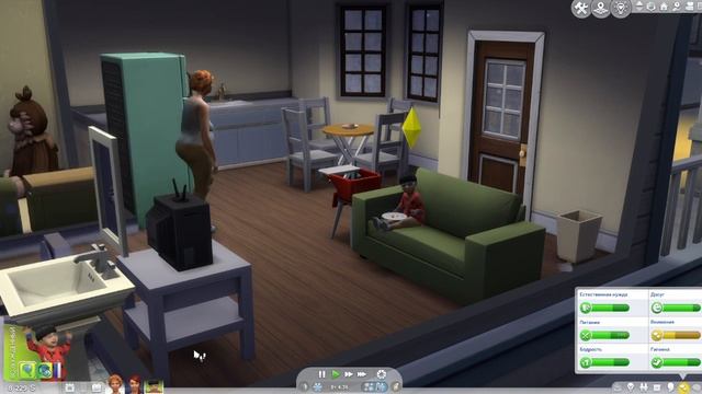 Играем в жизнь. Часть 2. Случайная беременность. смотреть онлайн