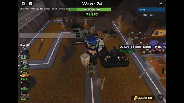 Rock Band with Ghost DJ music (roblox tb) смотреть онлайн