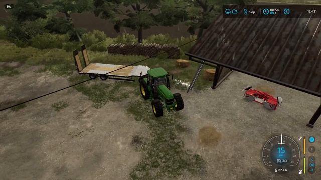 FS22: The valley the old farm #12: Profit with the cows смотреть онлайн