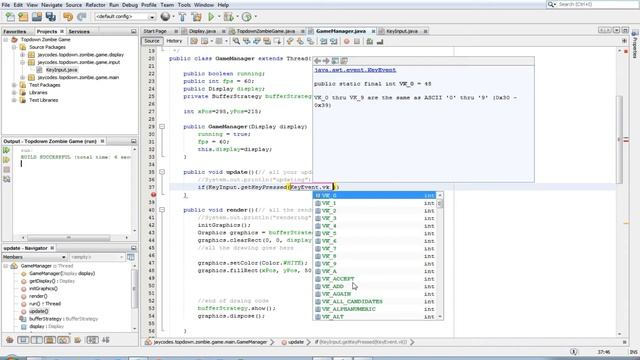Java 2D Top Down ZombieGame Tutorial - 10 Moving Objects with Key Input [REMASTERED] смотреть онлайн