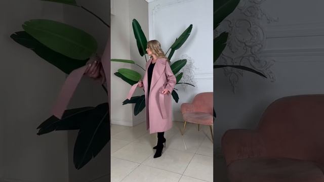 Пальто из кашемира / кашемировое пальто / пальто оверсайз / coat 2023 / wool coat / мода 2023 / vlo смотреть онлайн