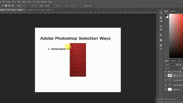 Rectangular marquee selection tool adobe photoshop смотреть онлайн