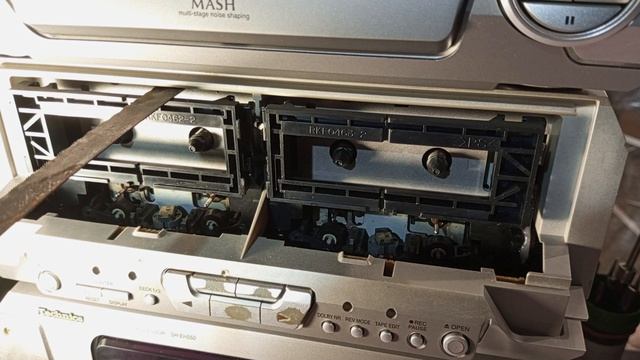 Technics SA-550, попытка оживление кассетной дэки, часть2. смотреть онлайн
