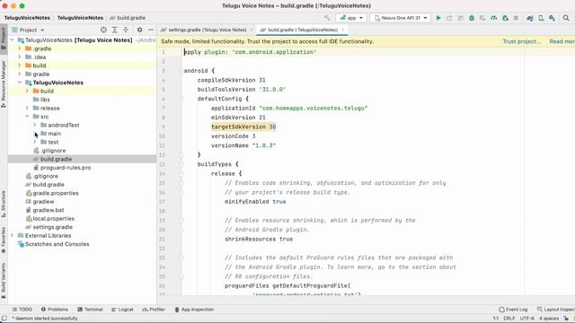 How to fix "Trust Gradle Project?" warning in Android Studio. смотреть онлайн