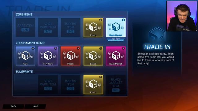 BLACK MARKET TRADE UPS IN ROCKET LEAGUE ARE ADDICTING!
