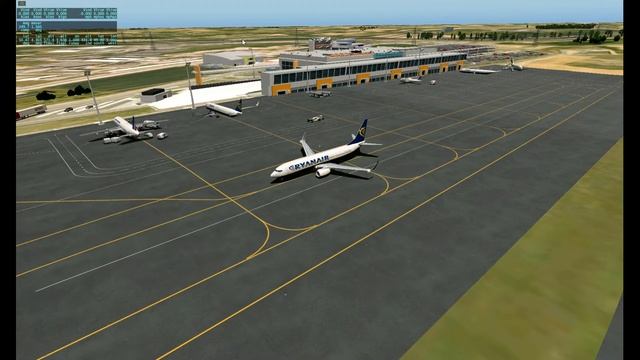 X-Plane 10.21 RC2 64 bits - Ground Services_Pushback, etc смотреть онлайн