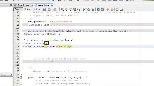 GENERADOR DE CODIGO QR EN JAVA- NET BEANS смотреть онлайн