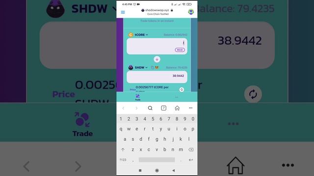 SWAP tCORE into SHDW at METAMASK Wallet (Part 2)| CORE MINING смотреть онлайн