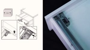 Направляющие Actro YOU от Hettich  установка и регулировка деревянных ящиков