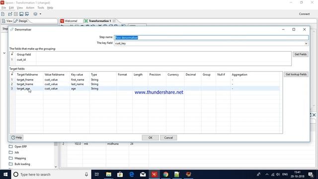 Row Normalizer Denormalizer concept in Pentaho Data Integration смотреть онлайн