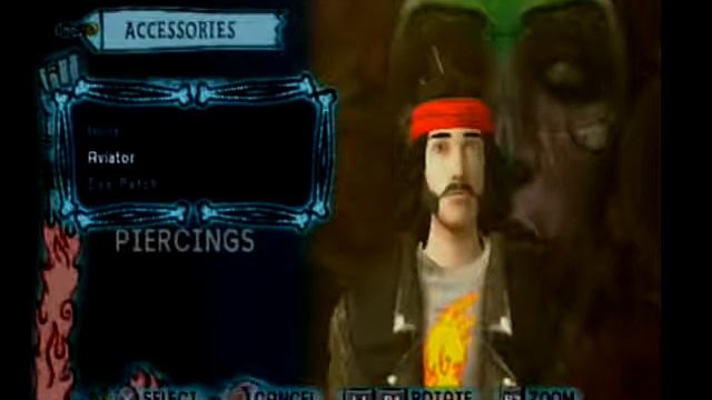 Guitar Hero 5 character customization PS2 смотреть онлайн