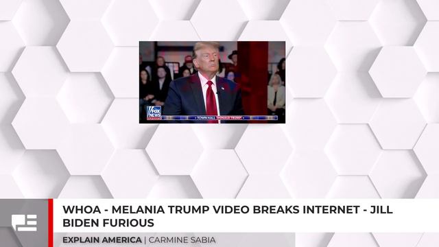 WHOA! - Melania Trump Video Breaks Internet - Jill Biden Furious смотреть онлайн