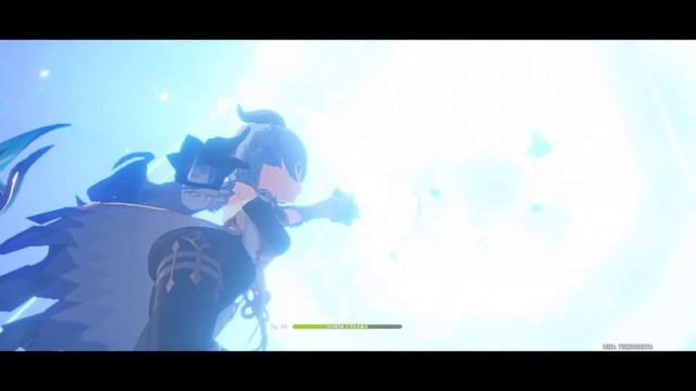 Геншин импакт. Безумный урон Гань Юй. Genshin impact