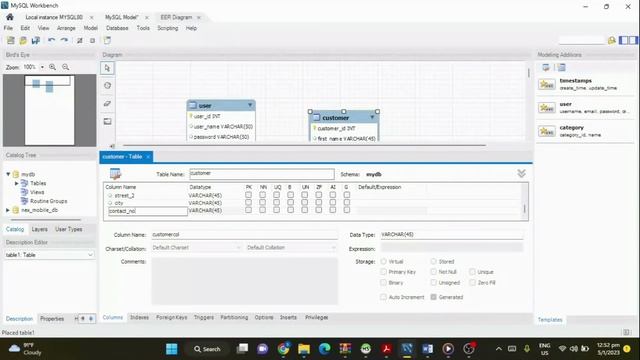 Task 12 | Creating an ER diagram using a MySQL Workbench software смотреть онлайн