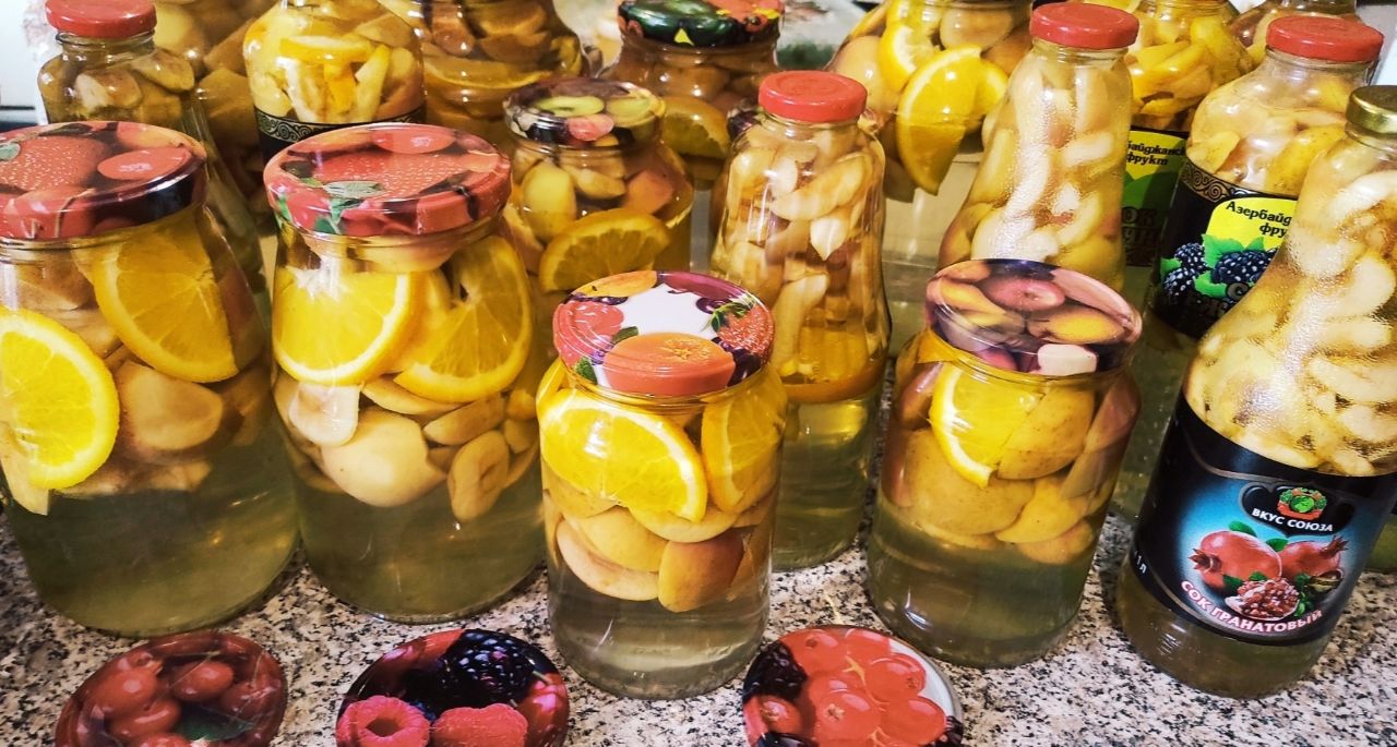 Как сделать вкусный компот из яблок на зиму в 3 и 1 литровых банках | Надежный рецепт! смотреть онлайн