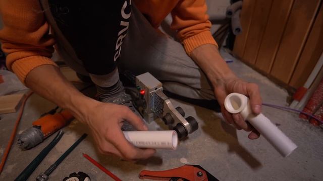 Долой батареи! Сам подключил теплый пол, смонтировал котел и др. Отопление дома своими руками. смотреть онлайн