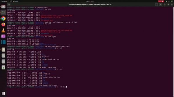PhpStorm Install on Ubuntu 22