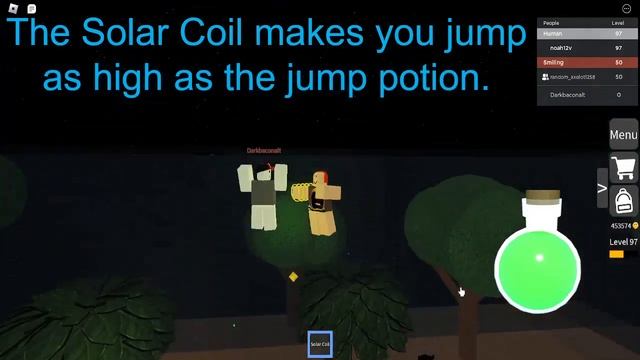 Secret item "Solar Coil" in Infectious Smile! | Roblox смотреть онлайн