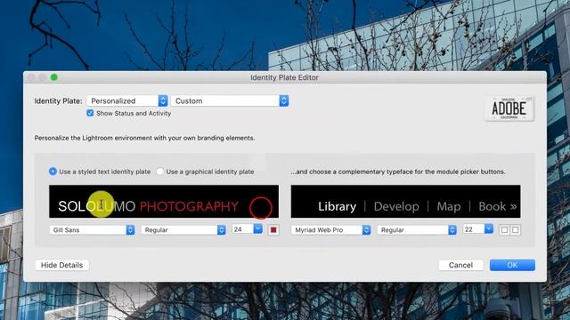 Use Lightroom to Create a Logo for use inside and outside Lightroom смотреть онлайн