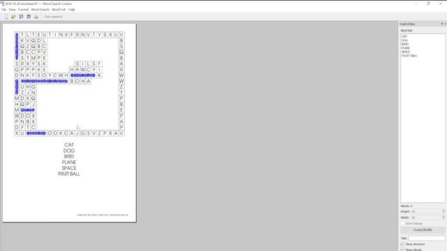 WORDSEARCH PUZZLE GENERATORS FOR KDP - FREE AND PAID - FULL COMMERCIAL RIGHTS смотреть онлайн