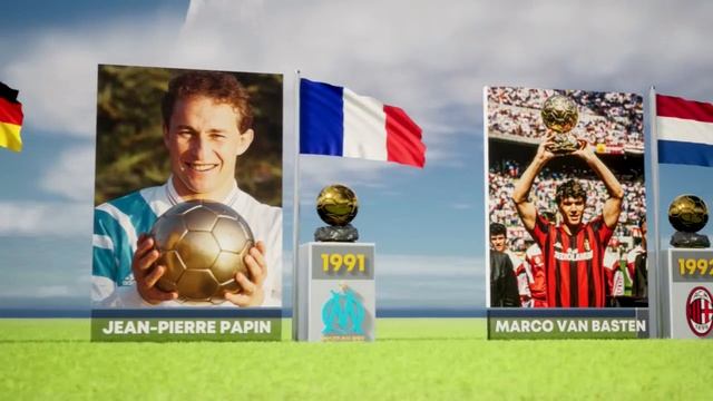 ЗОЛОТОЙ МЯЧ All Ballon D'Or Winners 1956-2023