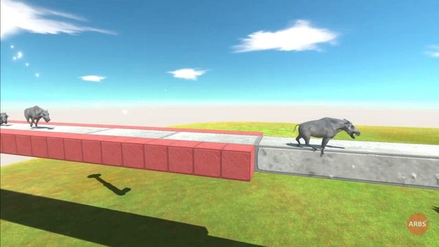 Let's jump into the hole - Jump in you'll live, jump out you'll die | Animal Revolt Battle Simulato смотреть онлайн