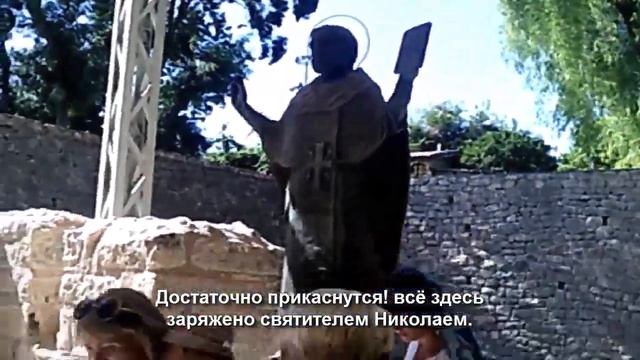 День 3 / Экскурсия, гробницы, амфитеатр, церковь св Николая, на яхте к острову (Октябрь 2017) смотреть онлайн