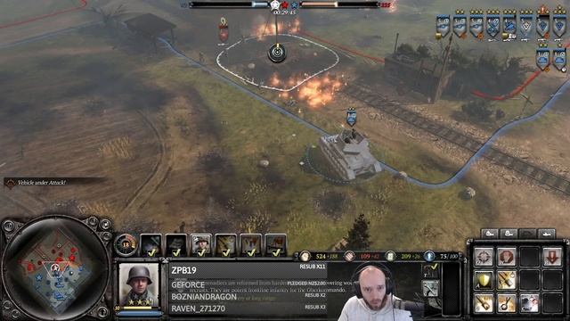 COH2 FPV Flak at it again смотреть онлайн